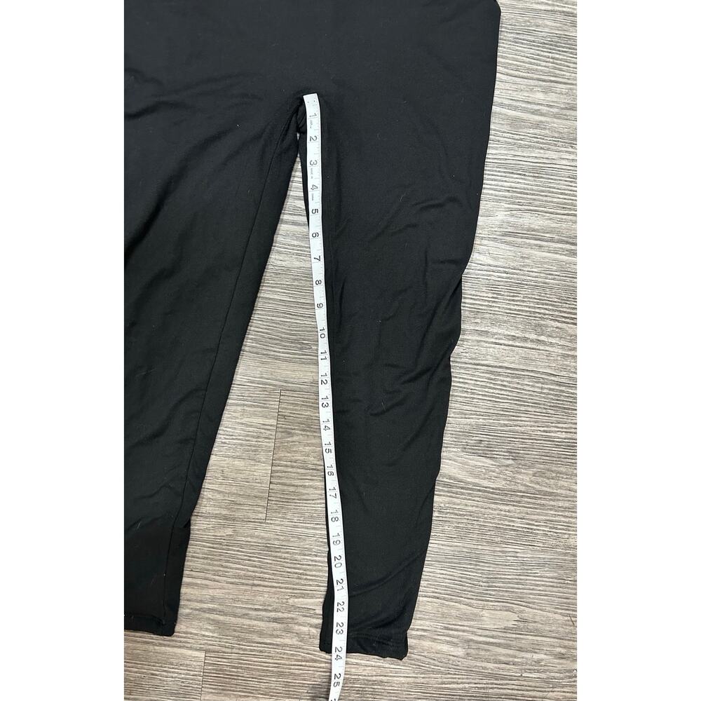 Bumpsuit Black Tank Unitard Jumpsuit Full Length Bodysuit Size XL Activewear - Picture 5 of 6